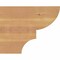 Ekena Millwork Ridgewood Smooth Rafter Tail, Western Red Cedar, 3 1/2"W x 10"H x 12"L RFT04X10X12RID00SWR - alternate 2